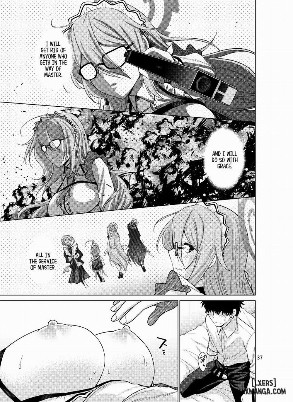 Inbi ni Gohoushi Itashimasu Oneshot trang 34