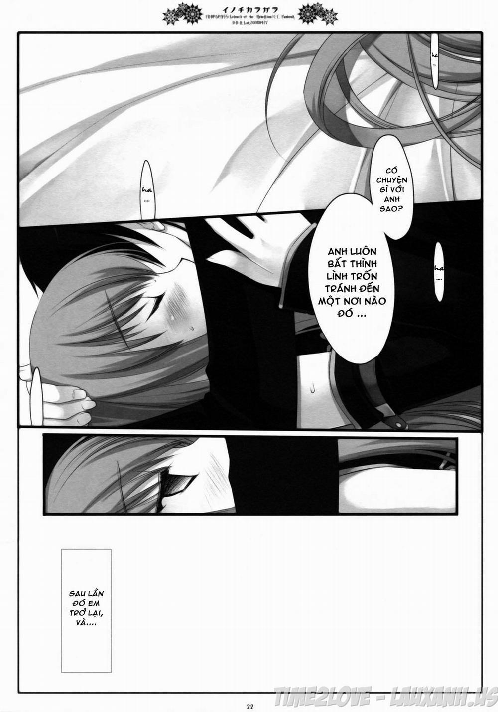 Inochikaragara (Code Geass) Oneshot trang 20