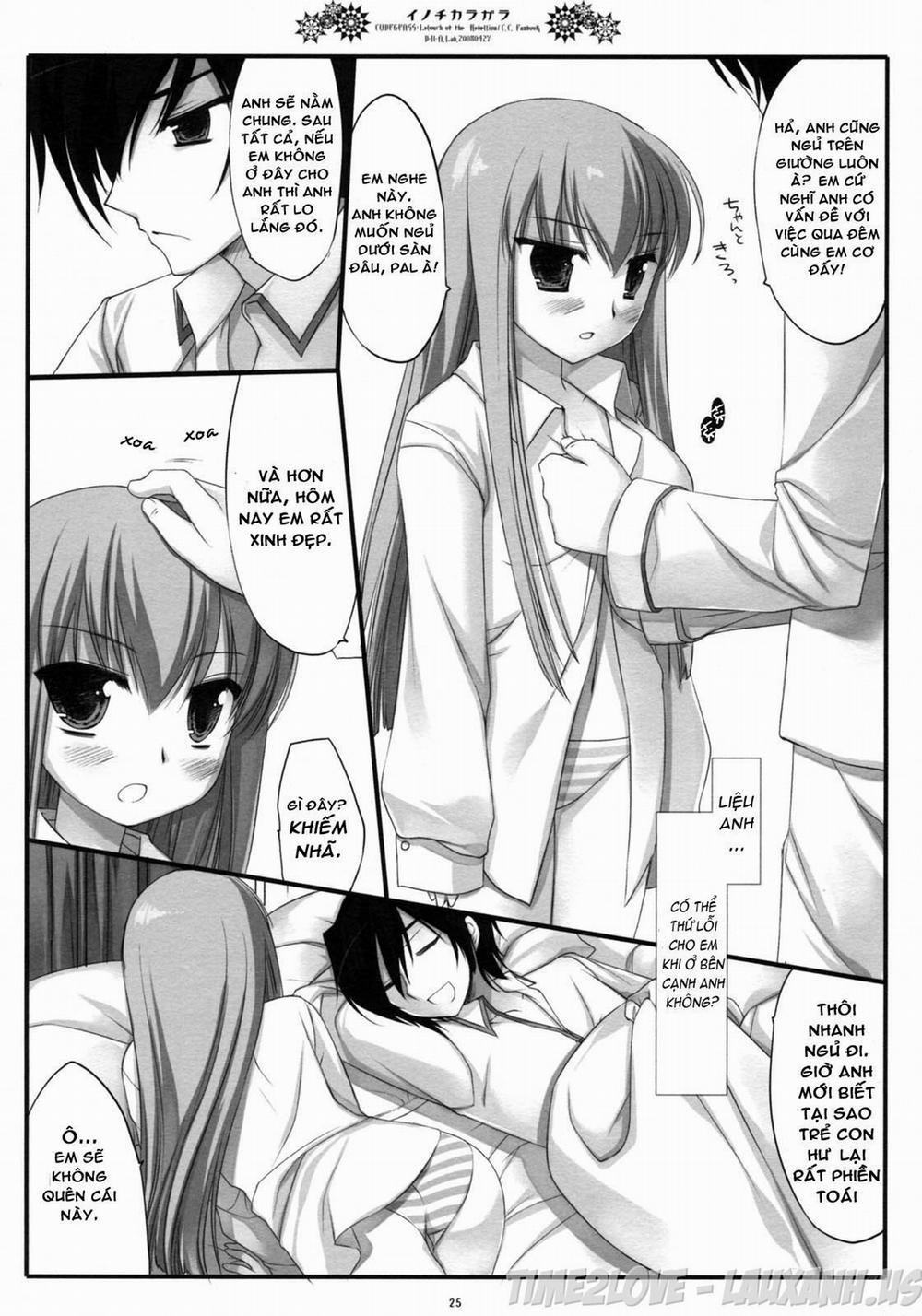 Inochikaragara (Code Geass) Oneshot trang 23