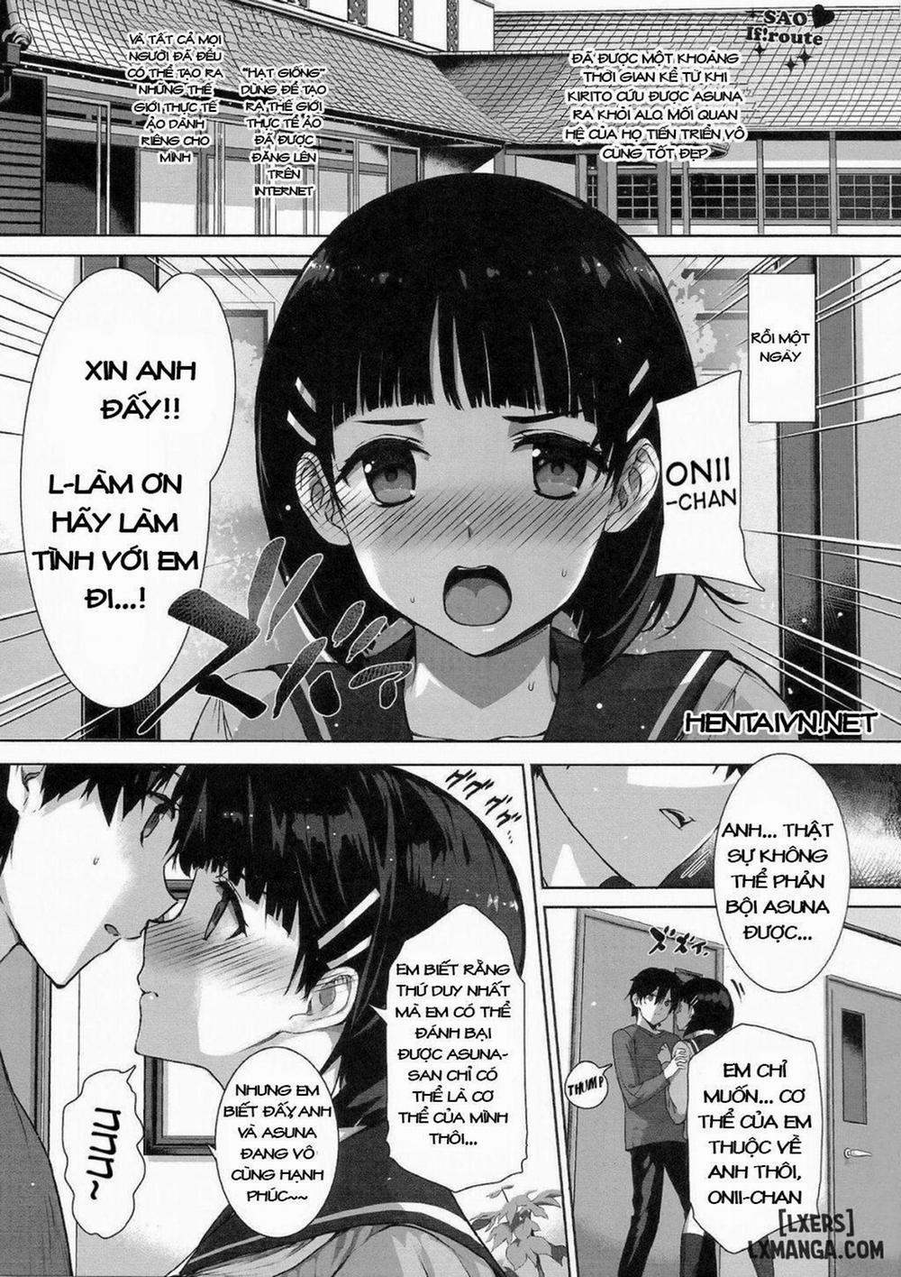 Inran SWORD ART SISTER x LOVER Oneshot trang 1