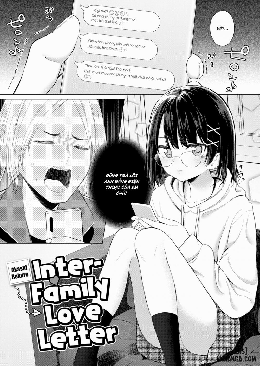 Inter-Family Love Letter Oneshot trang 1