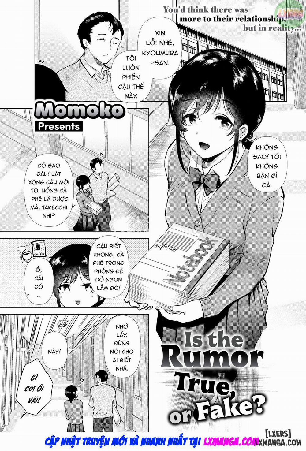 Is the Rumor True, or Fake Oneshot trang 3