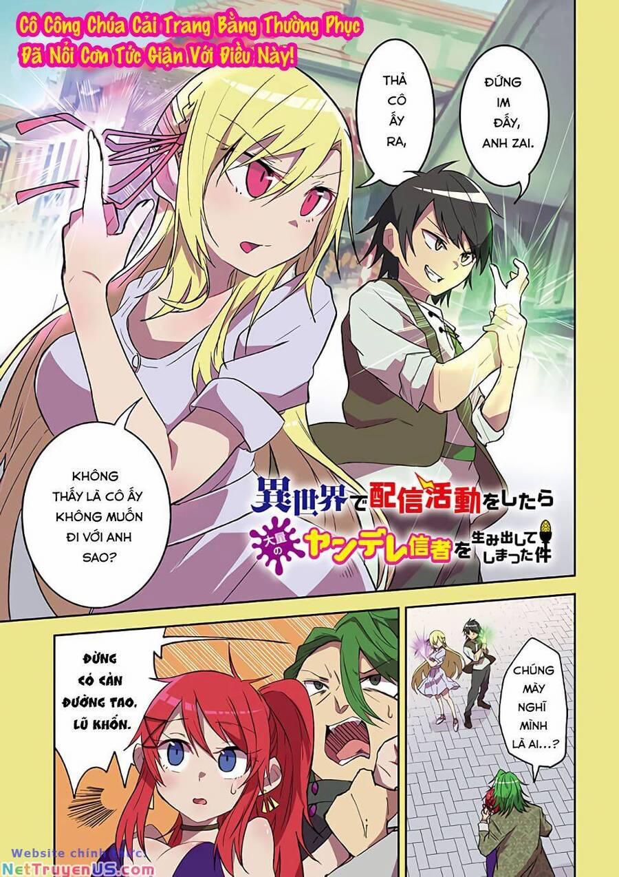 Isekai De Haishin Katsudou Wo Shitara Tairyou No Yandere Shinja Wo Umidashite Shimatta Ken 10 trang 1