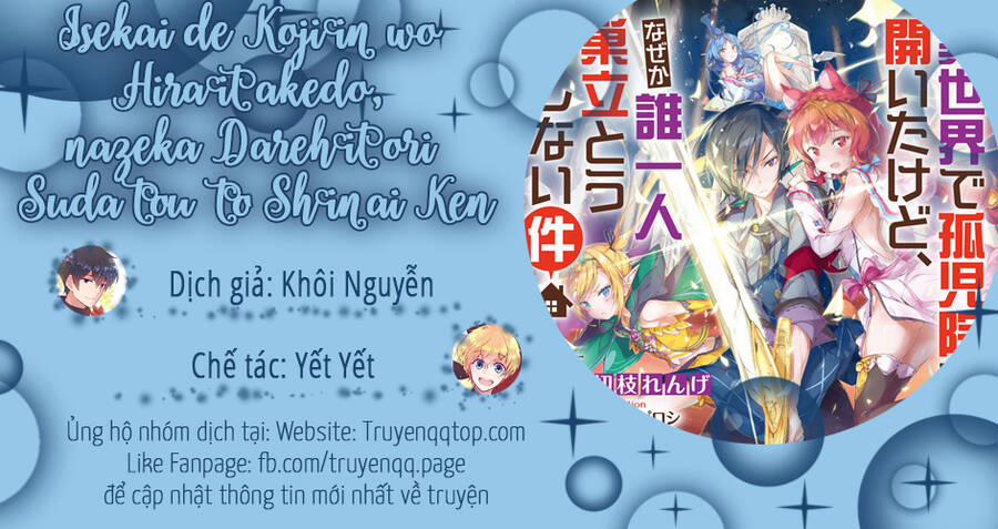 Isekai De Kojiin Wo Hiraita Kedo, Naze Ka Darehitori Sudatou To Shinai Ken 28 trang 25