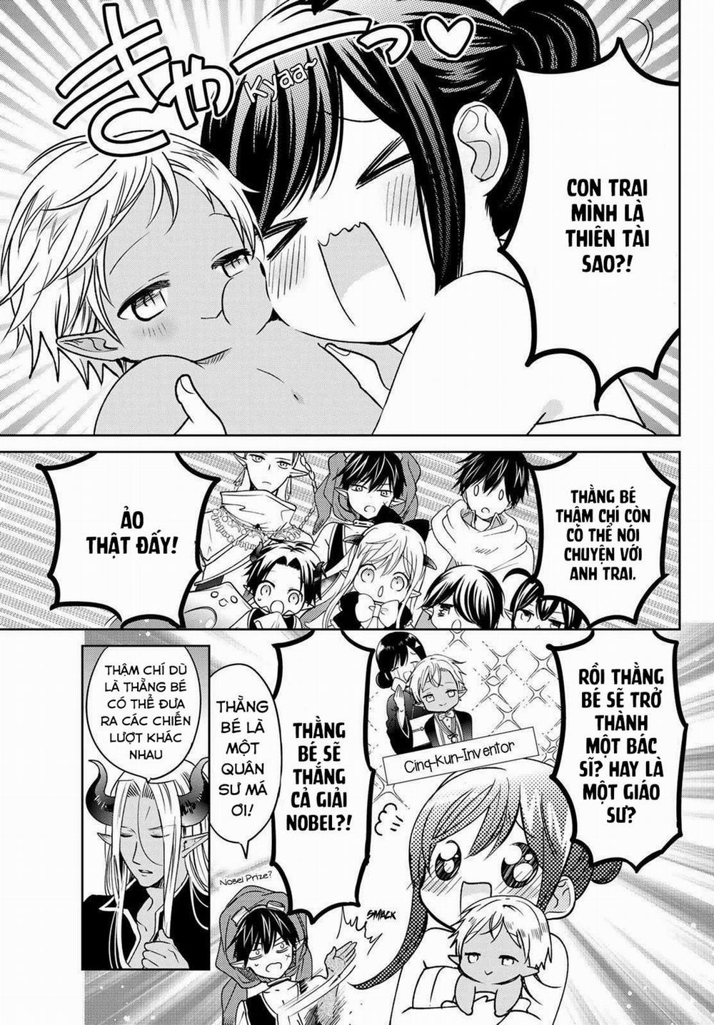 Isekai De Saikyo Mao No Kodomotachi No Mama Ni Natchaimashita 15 trang 3