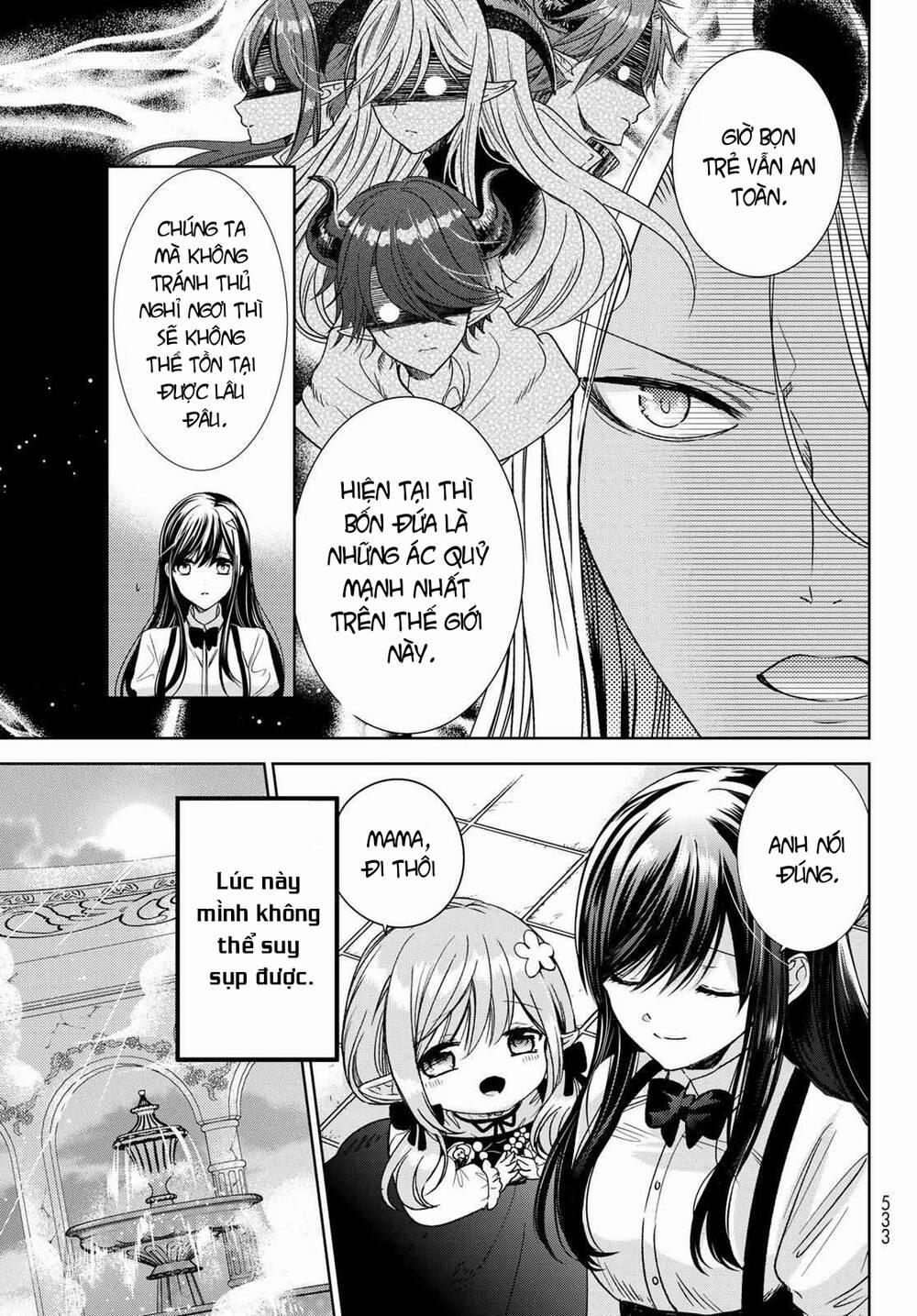 Isekai De Saikyo Mao No Kodomotachi No Mama Ni Natchaimashita 34 trang 11