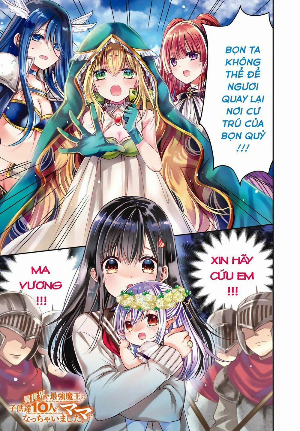 Isekai De Saikyo Mao No Kodomotachi No Mama Ni Natchaimashita 6.1 trang 1