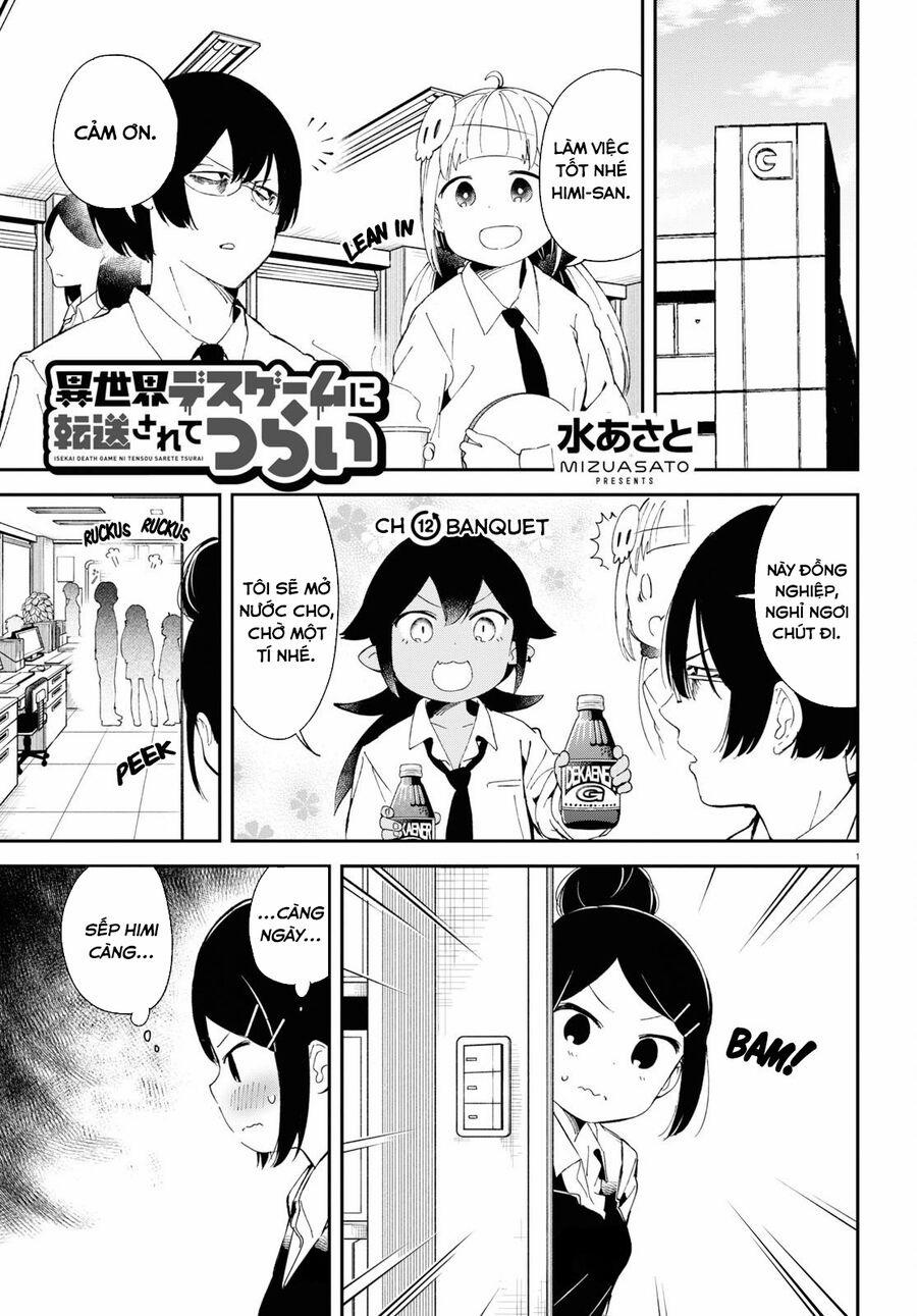 Isekai Death Game Ni Tensou Sarete Tsurai 12 trang 1