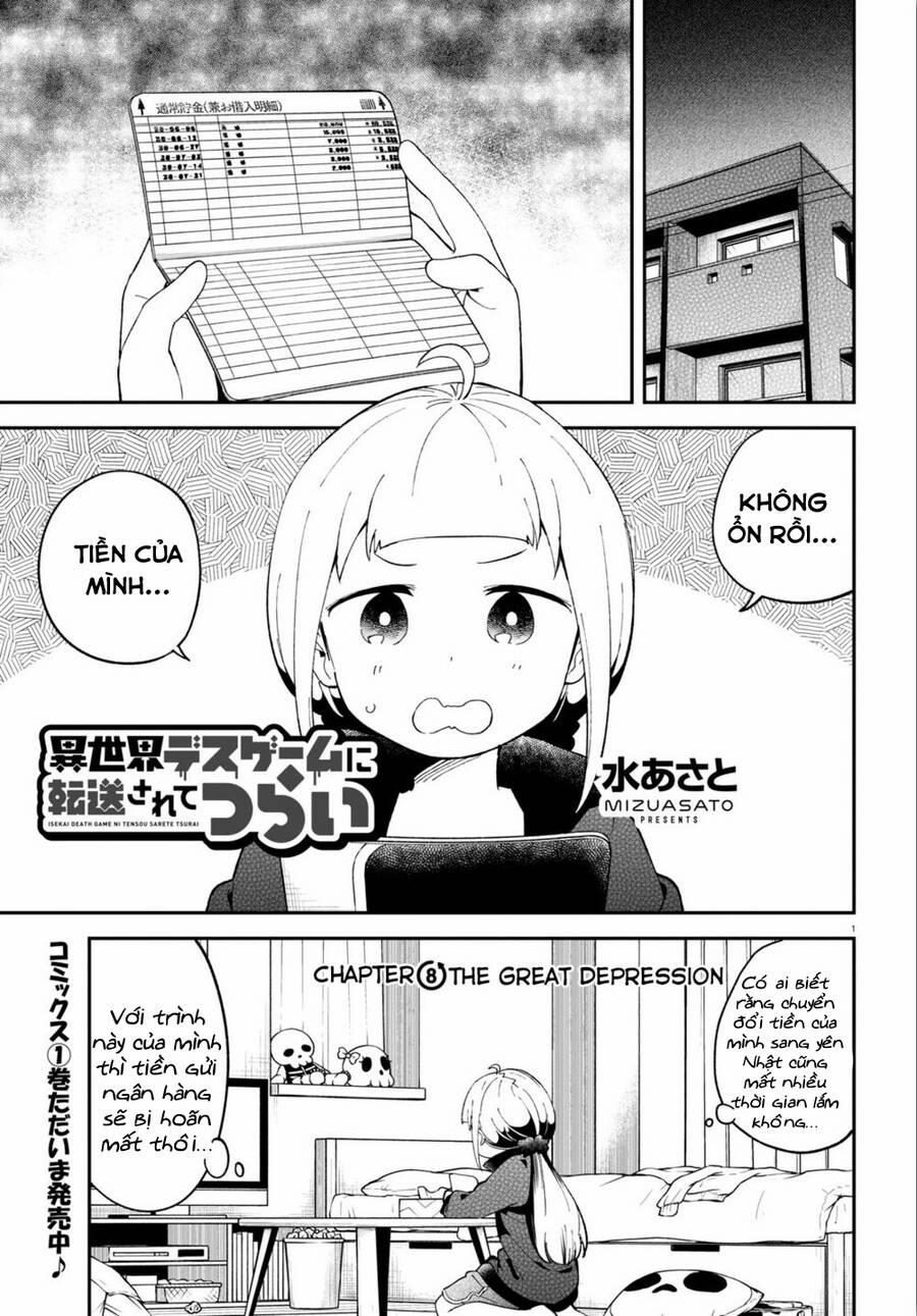 Isekai Death Game Ni Tensou Sarete Tsurai 8 trang 1