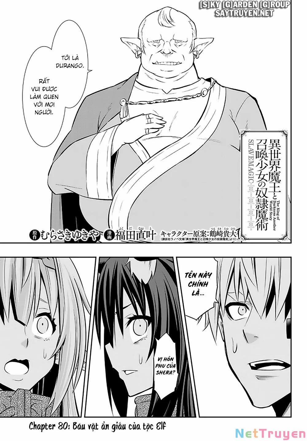 Isekai Maou To Shoukan Shoujo No Dorei Majutsu 80.1 trang 3