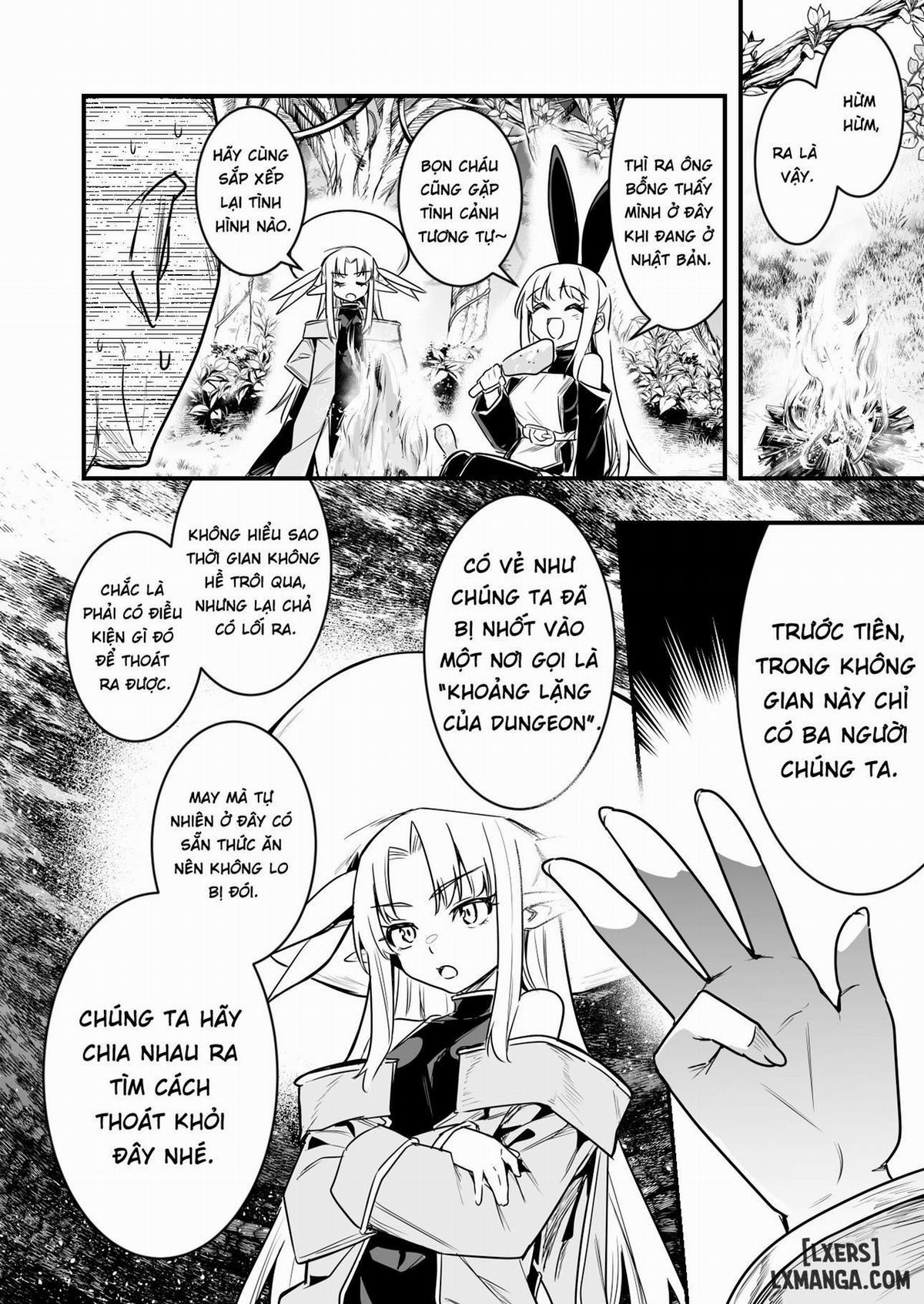 Isekai Teni Shite Kita Sukebe Jii-chan to Kodokuri Shichau Boukensha-chan to Uranaishi-chan Oneshot trang 2