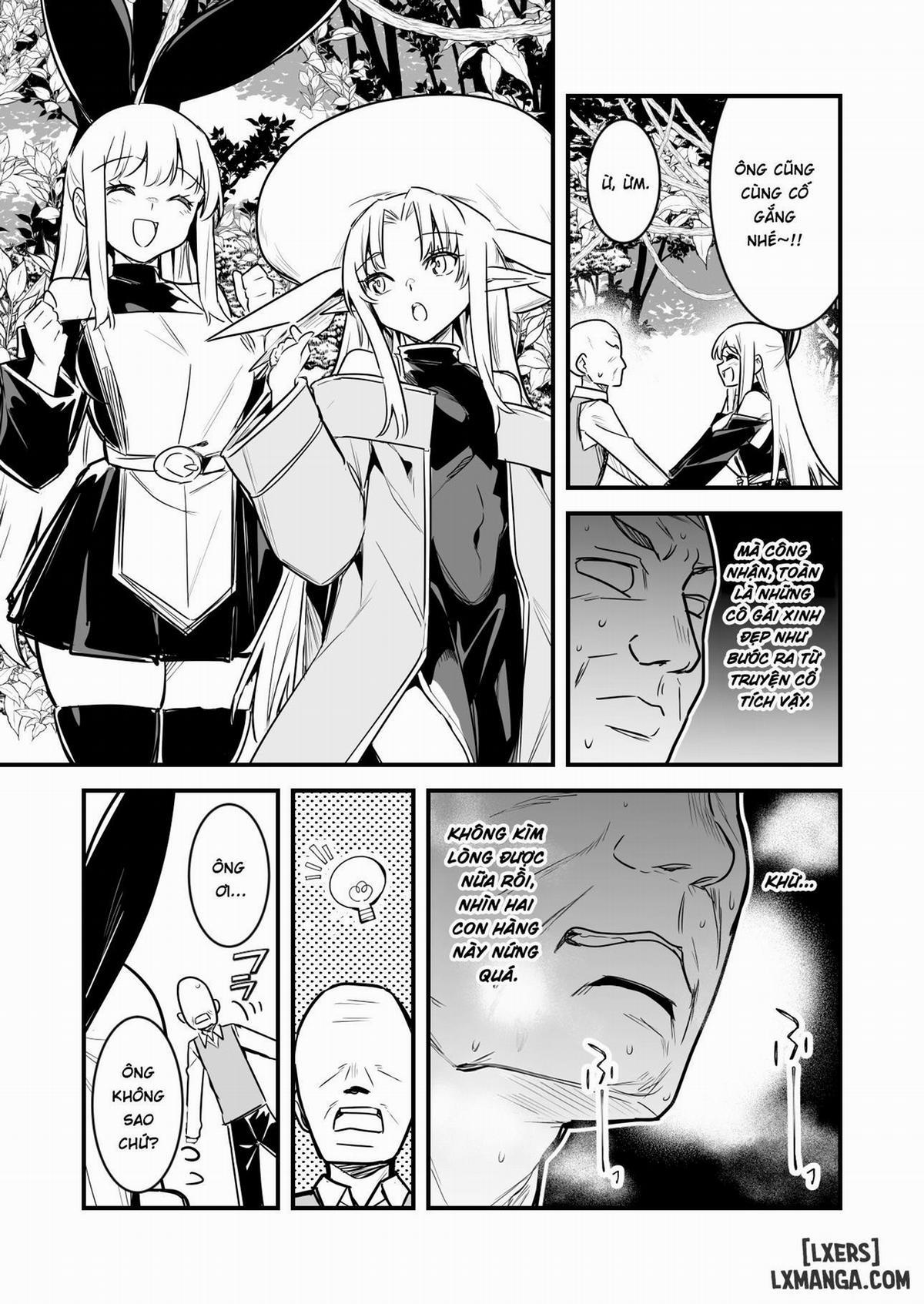 Isekai Teni Shite Kita Sukebe Jii-chan to Kodokuri Shichau Boukensha-chan to Uranaishi-chan Oneshot trang 3