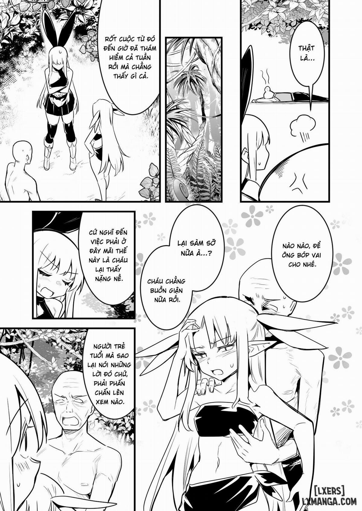 Isekai Teni Shite Kita Sukebe Jii-chan to Kodokuri Shichau Boukensha-chan to Uranaishi-chan Oneshot trang 5
