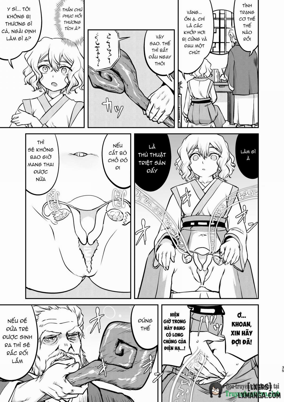 Isekai TS Ouji o Tasuketa Dake Nanoni Trance Hen Oneshot trang 35