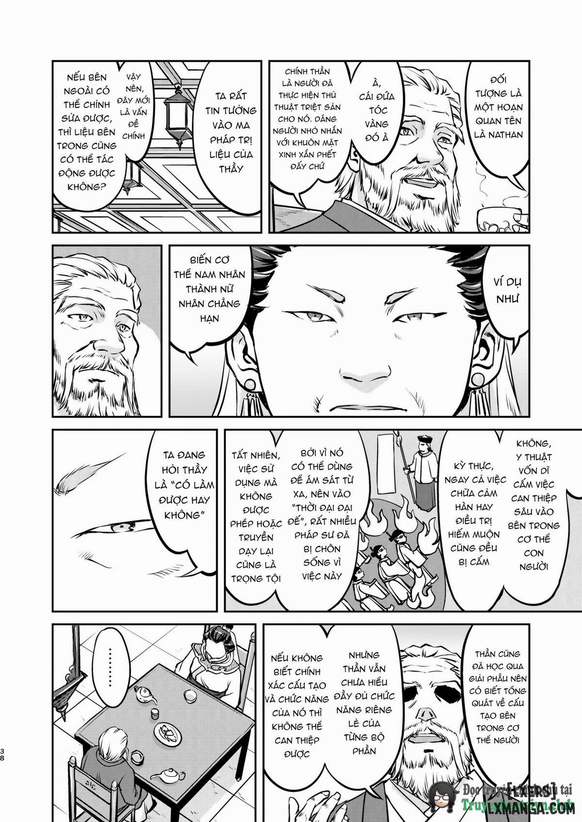 Isekai TS Ouji o Tasuketa Dake Nanoni Trance Hen Oneshot trang 38