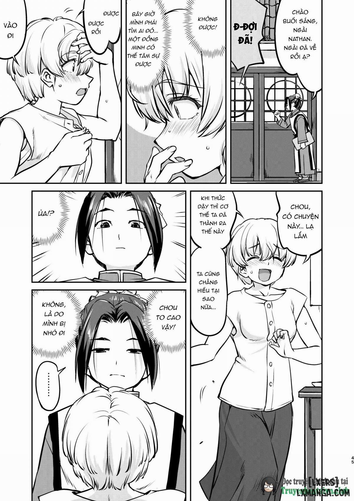 Isekai TS Ouji o Tasuketa Dake Nanoni Trance Hen Oneshot trang 45