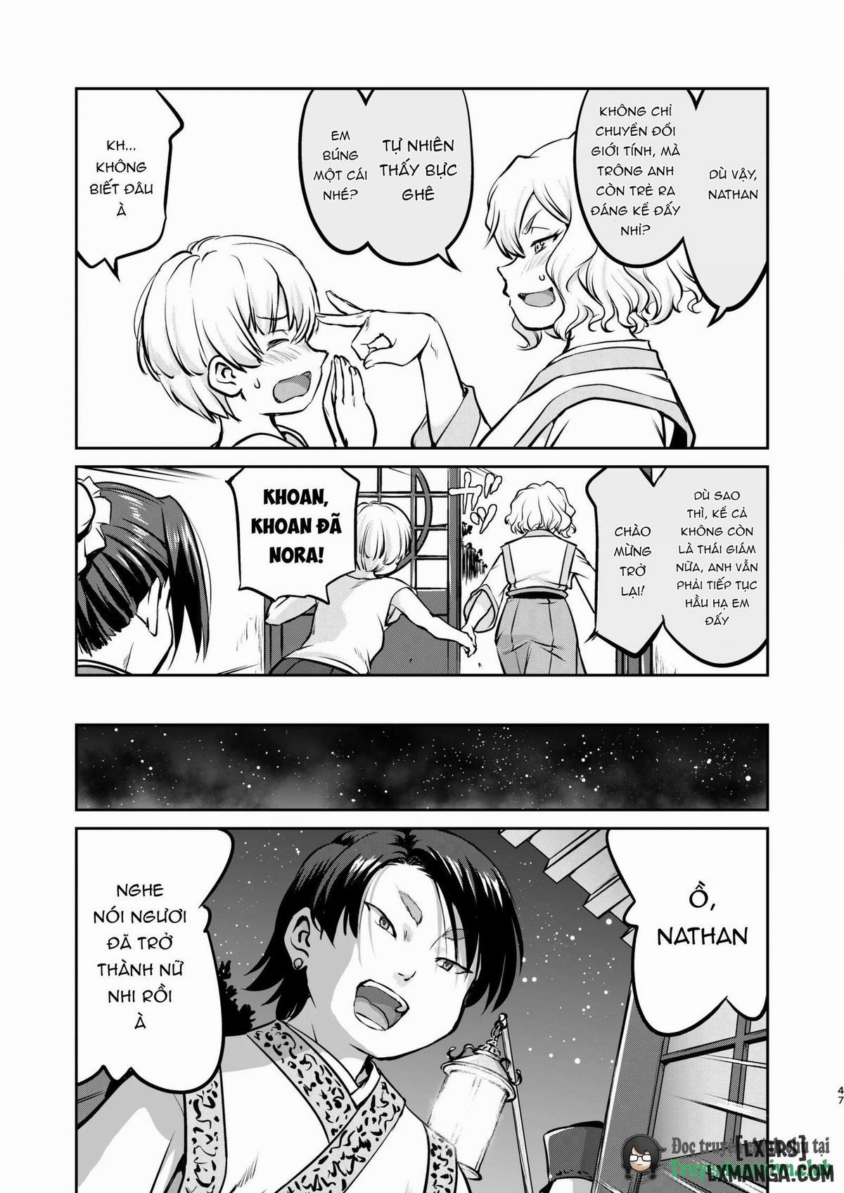 Isekai TS Ouji o Tasuketa Dake Nanoni Trance Hen Oneshot trang 47