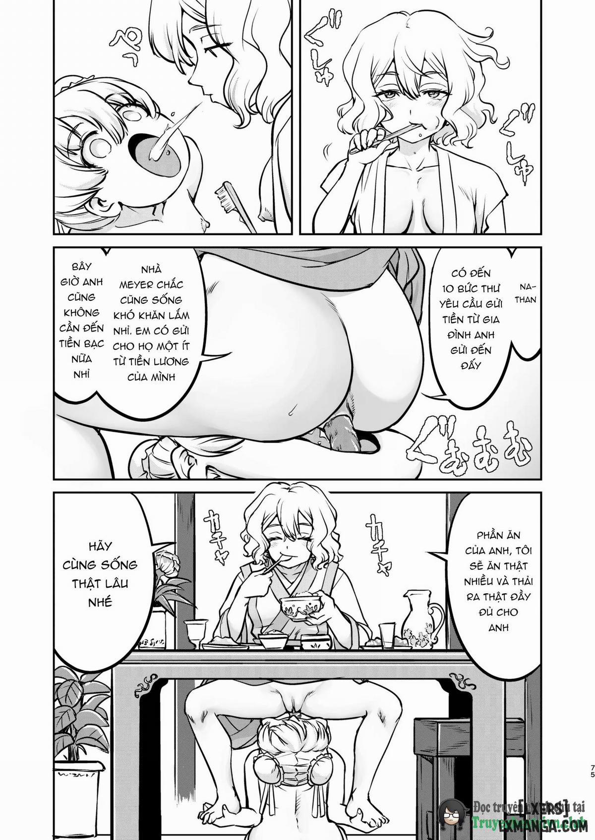 Isekai TS Ouji o Tasuketa Dake Nanoni Trance Hen Oneshot trang 75