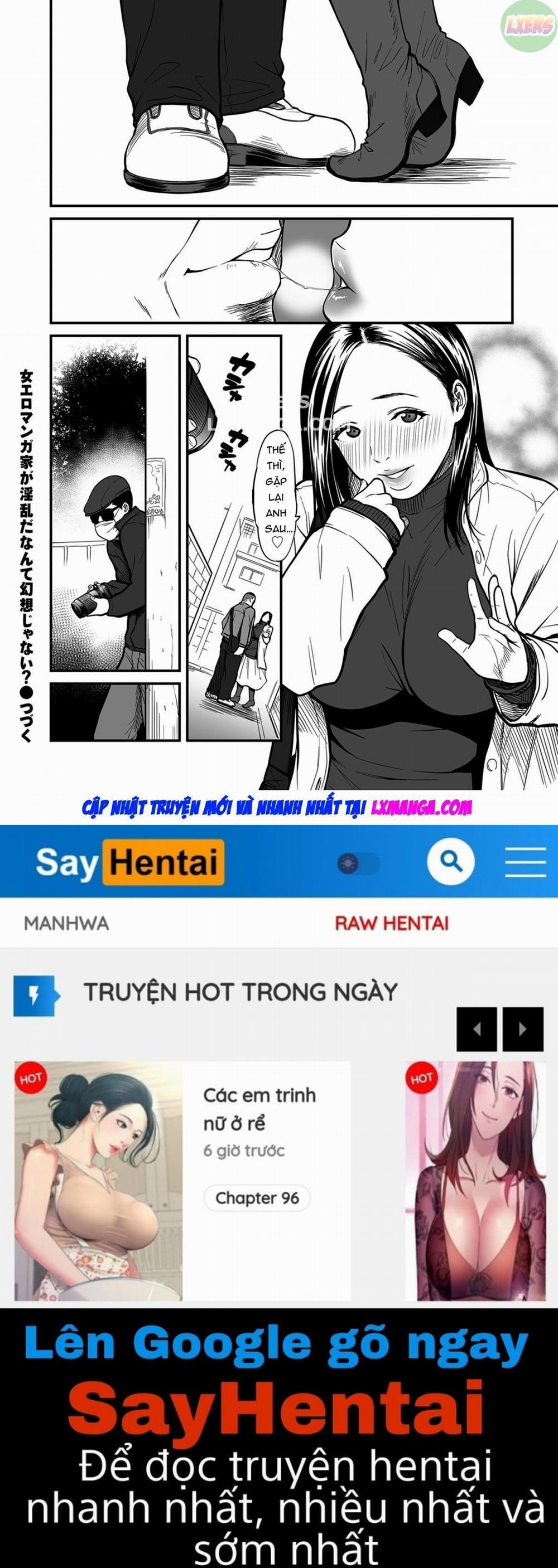 It’s Not a Fantasy That The Female Erotic Mangaka Is a Pervert 4 trang 35