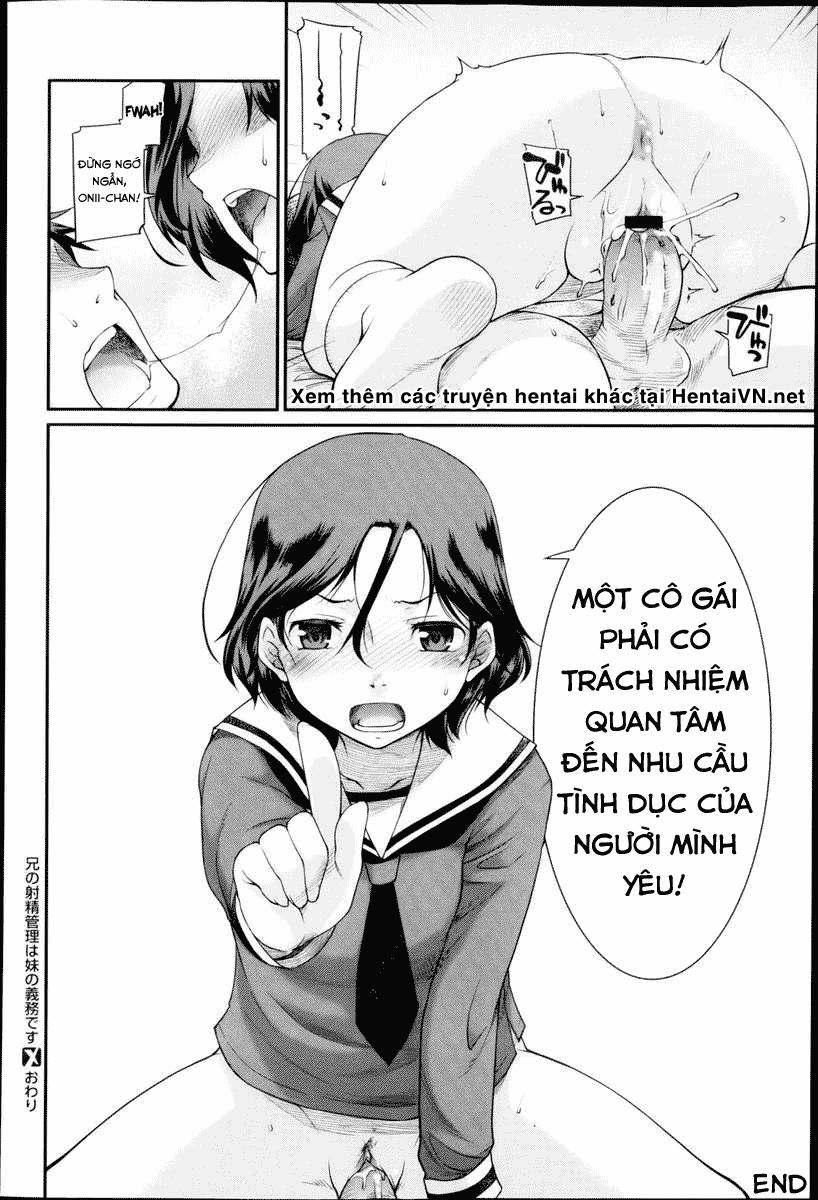 Its The Little Sisters Duty To Take Care Of Her Brothers Ejaculation Oneshot trang 24