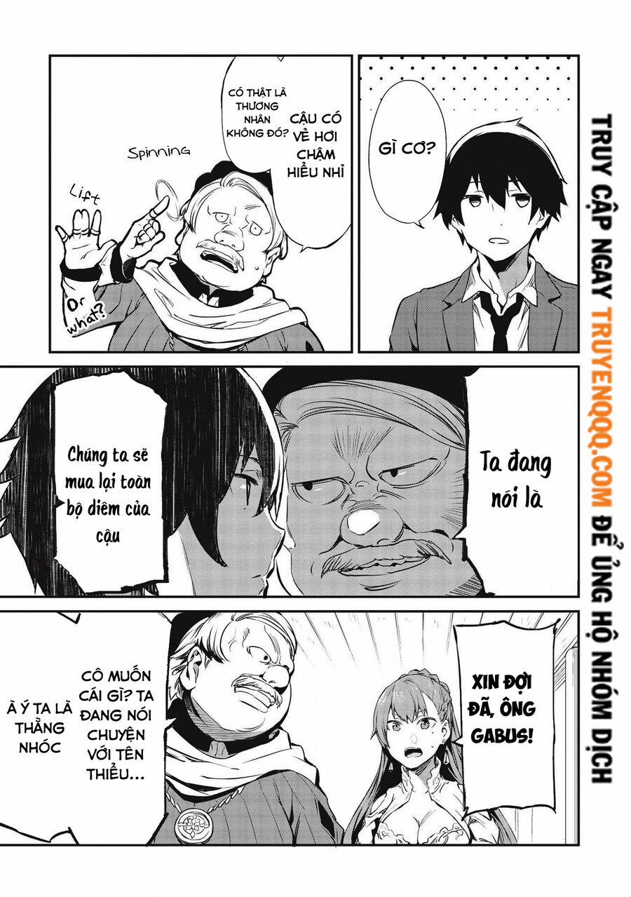 Itsudemo Jitaku Ni Kaerareru Ore Wa, Isekai De Gyoushounin O Hajimemashita 15 trang 15