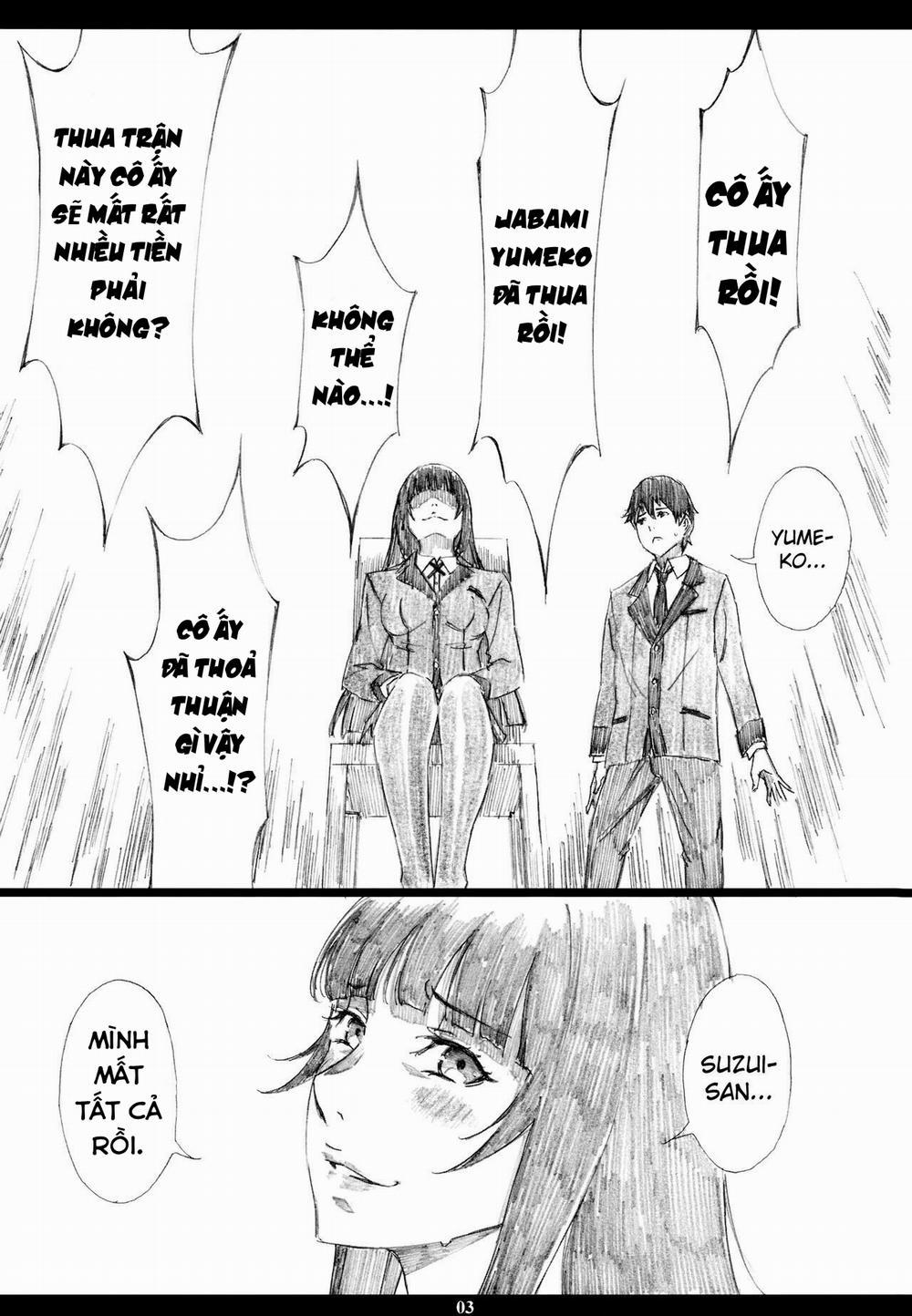 Jabami Yumeko Hentai Koushuu Benjo Tantsubo Nikubenki Onna (Kakegurui) Oneshot trang 1