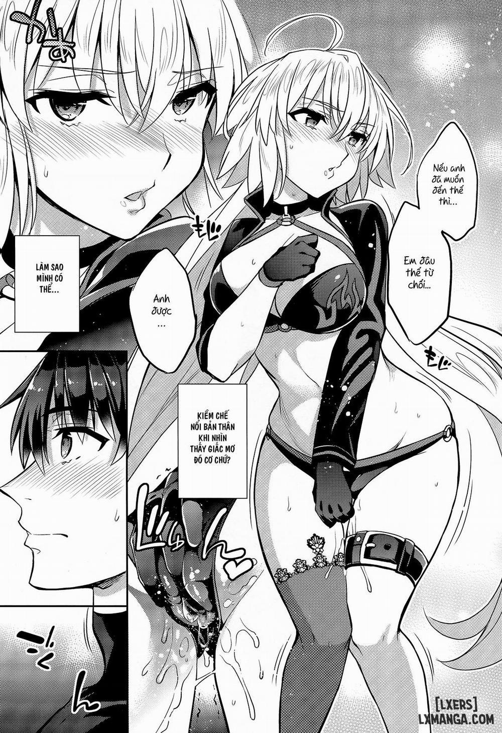 Jeanne Alter-chan to Yuru Fuwa SM Oneshot trang 15