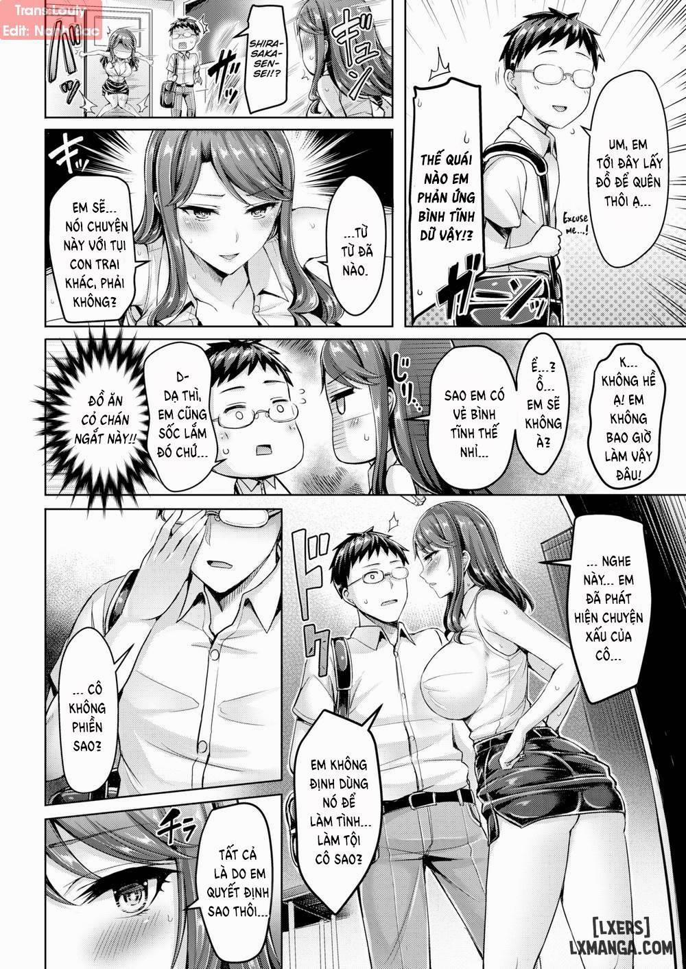 Jerk Off to Shirasaka-sensei Oneshot trang 3