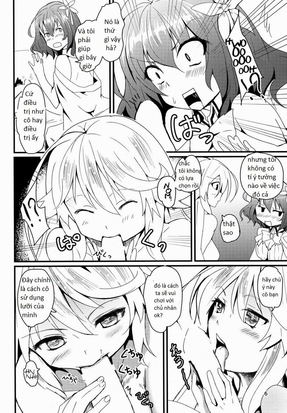 Jibril to Steph no Gohoushi Shitemita (No Game No Life) Oneshot trang 5