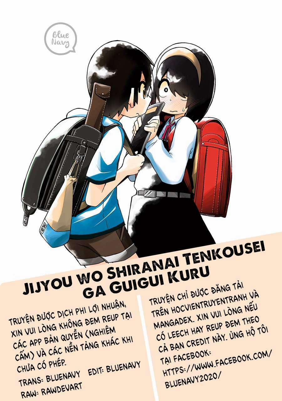 Jijyou Wo Shiranai Tenkousei Ga Guigui Kuru 1 trang 0