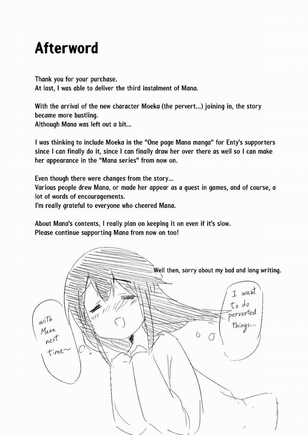 Jikkakuchou Kuusou no Mana 3 Oneshot trang 25