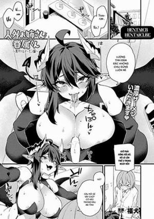 Đọc truyện tranh Jingai Onee-san to Kenzoku-kun – Kuro Gyaru Demon hen