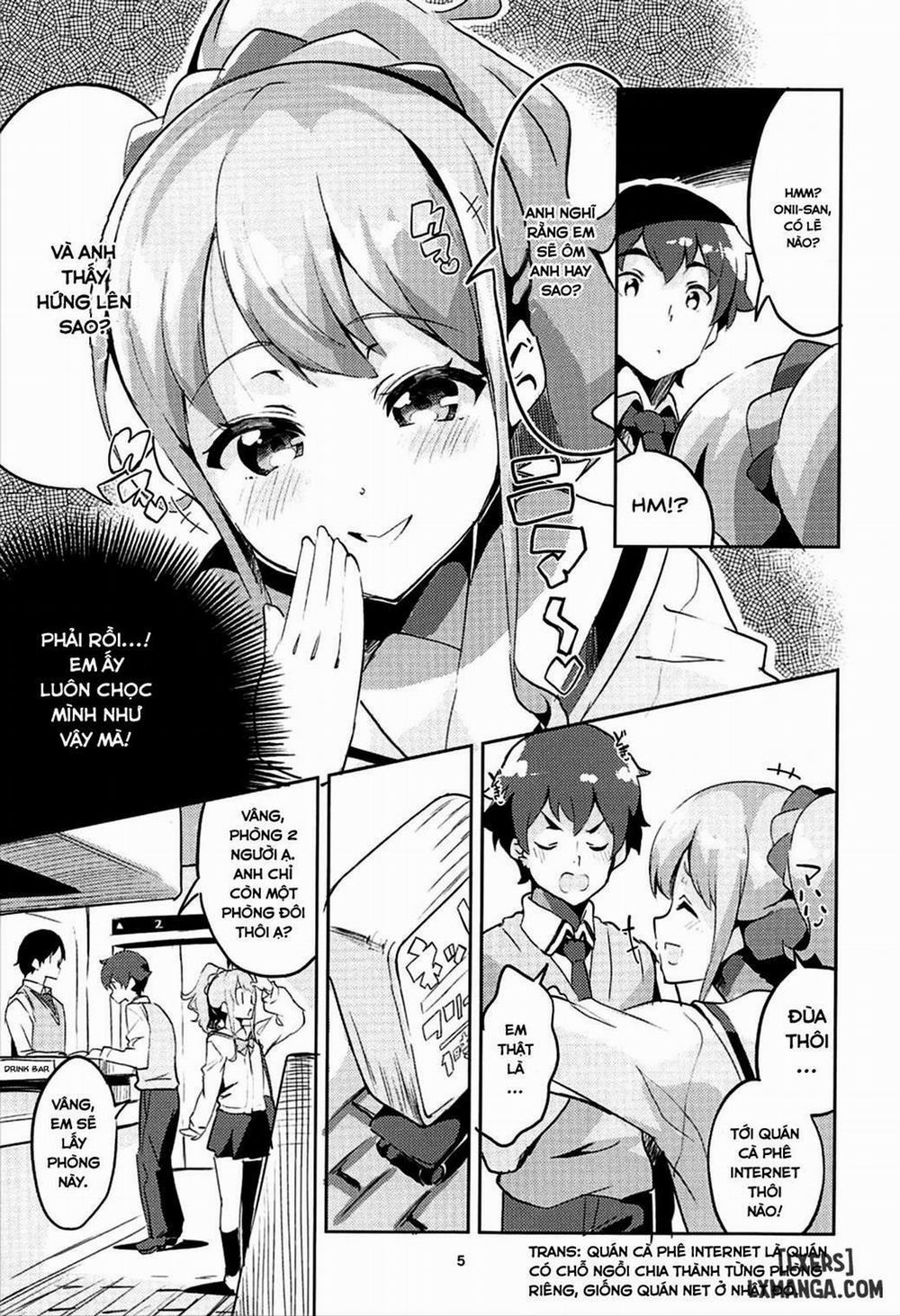 Jinno Megumi to NeCafe no Couple Seat de Ichaicha suru Hon Oneshot trang 3