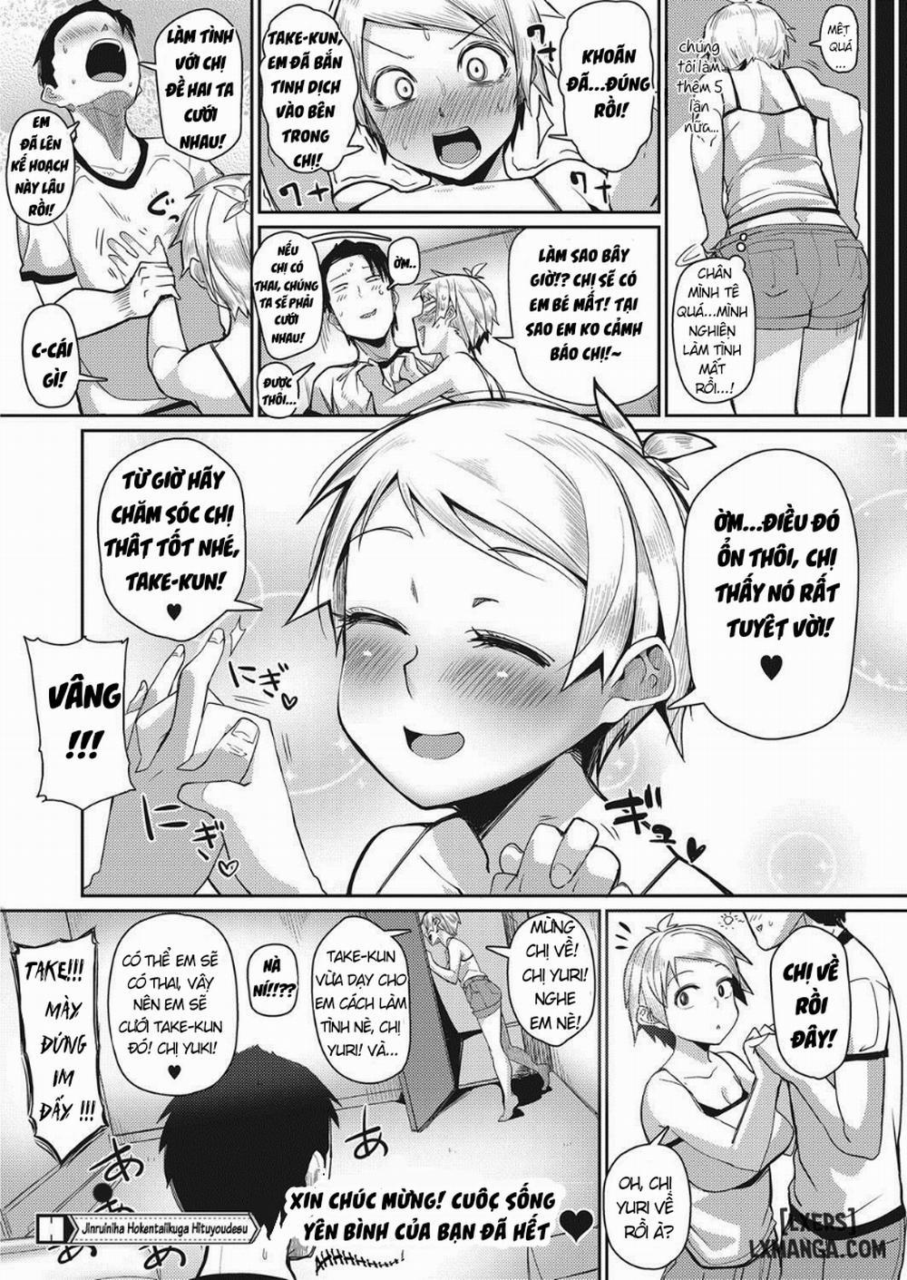 Jinrui niha Hokentaiiku ga Hituyoudesu Oneshot trang 21