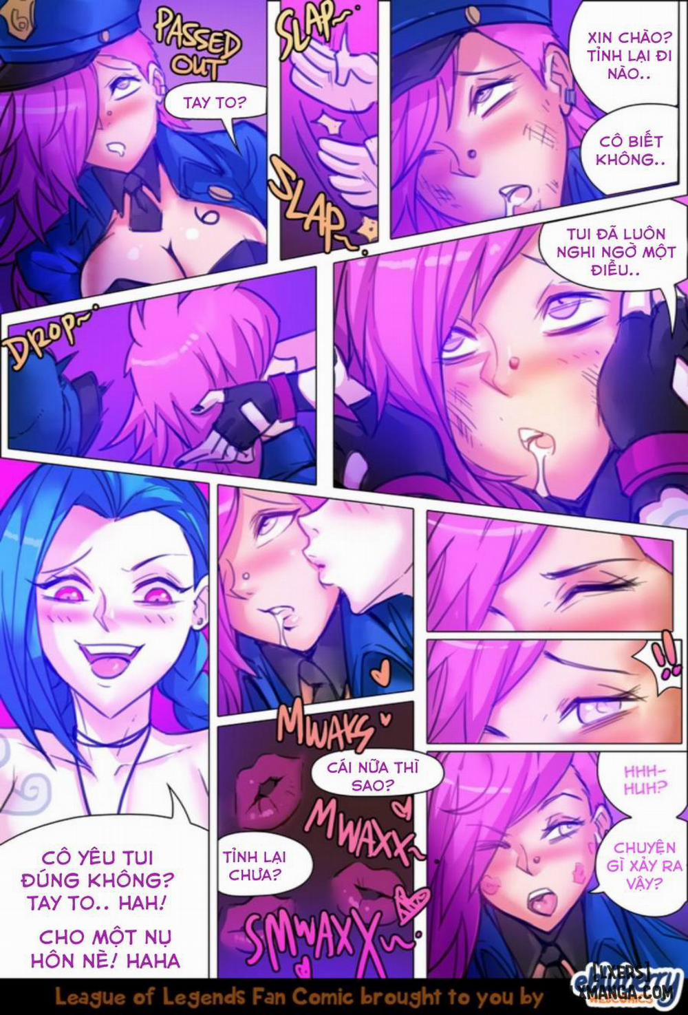 Jinx x Vi x Jinx Oneshot trang 15