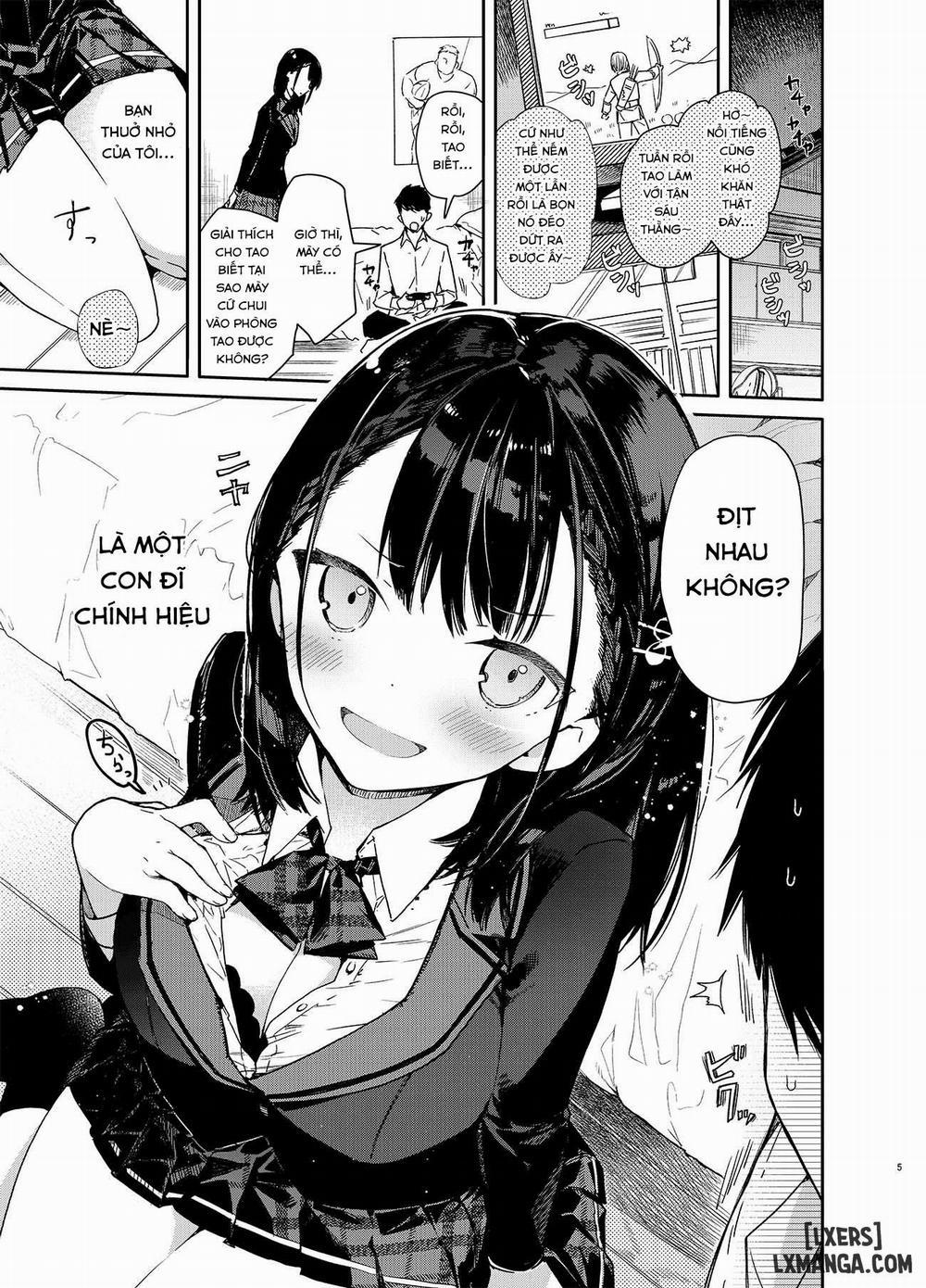 Jishou Bitch (Uso) no Osananajimi ni Tekagen Nashi Ecchi Oneshot trang 4