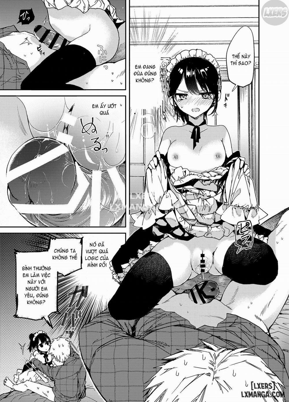 Jitome Maid-san to Love Love Ecchi Oneshot trang 12