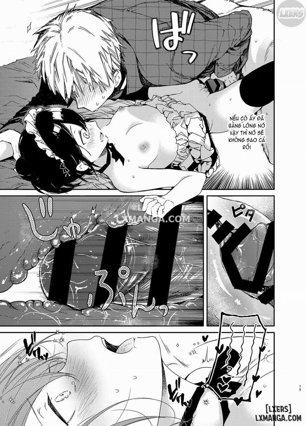 Jitome Maid-san to Love Love Ecchi Oneshot trang 14