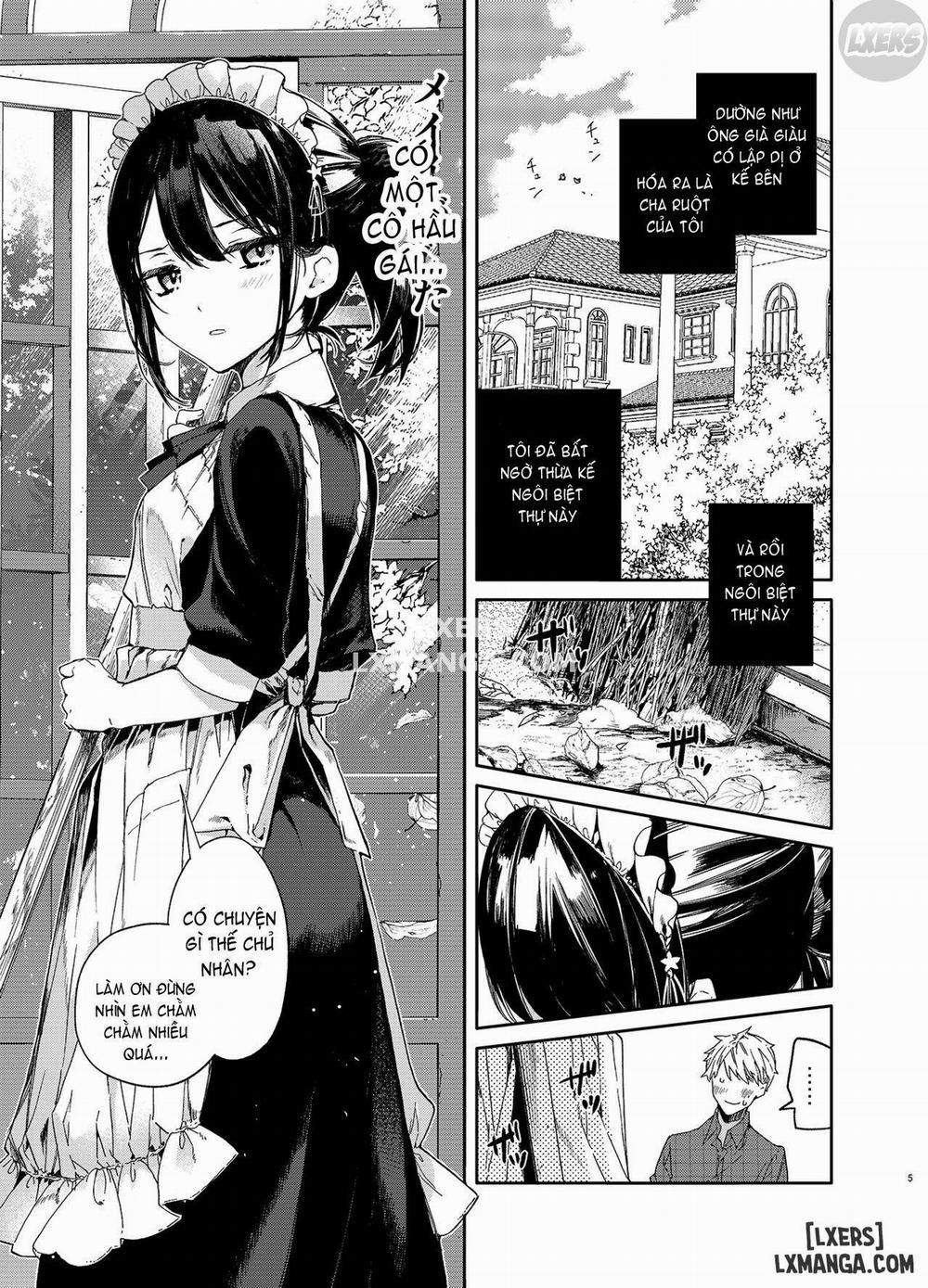 Jitome Maid-san to Love Love Ecchi Oneshot trang 4