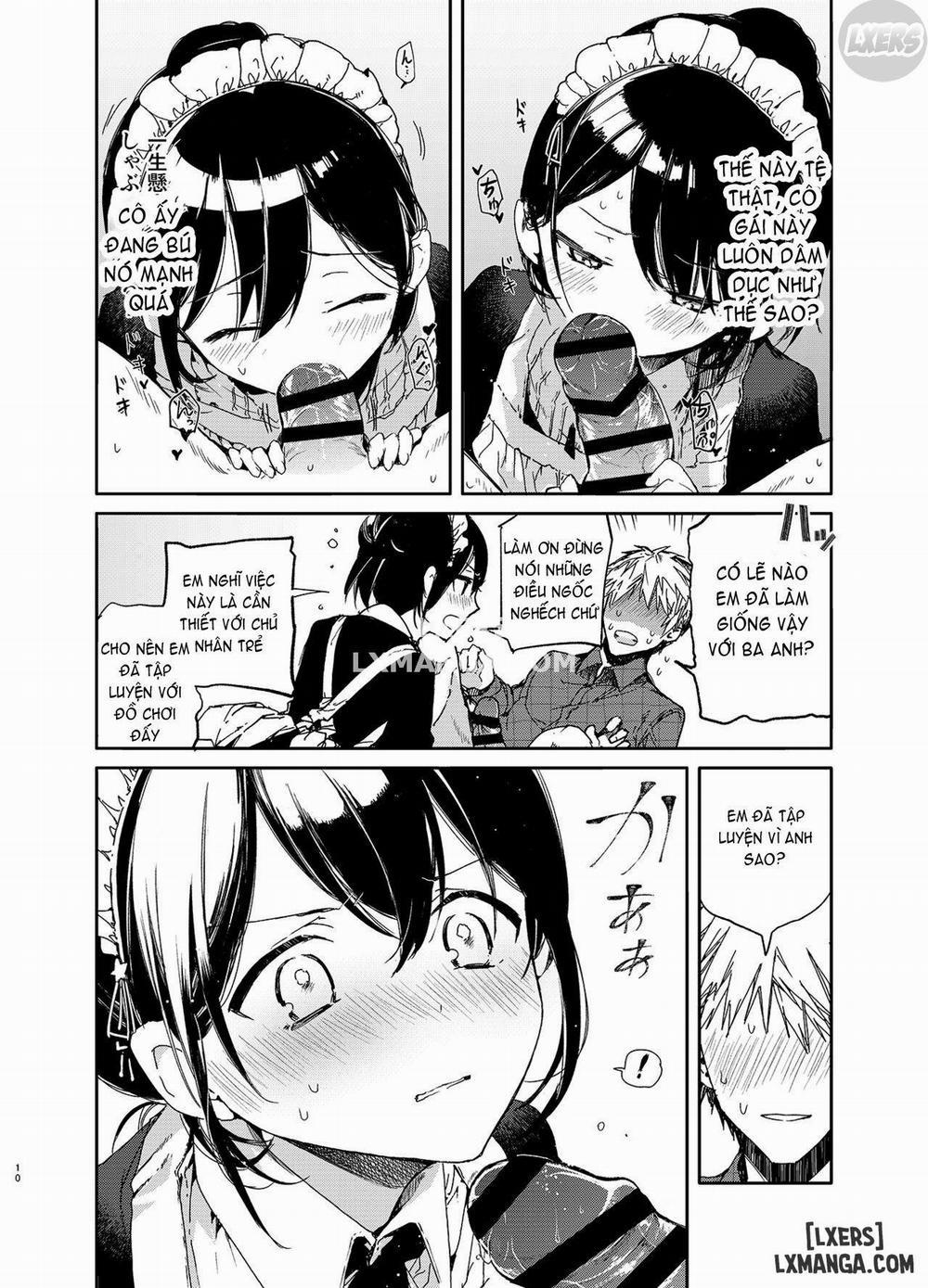 Jitome Maid-san to Love Love Ecchi Oneshot trang 9