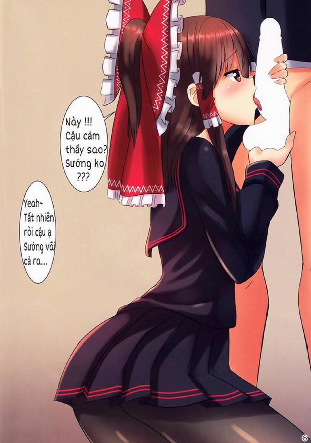 JK Reimu to Kyoushitsu H ~Moshi Hakurei Reimu ga, Tsundere de Hinnyuu na Osananajimi Dattara (Touhou Project) Oneshot [Full Color] trang 7