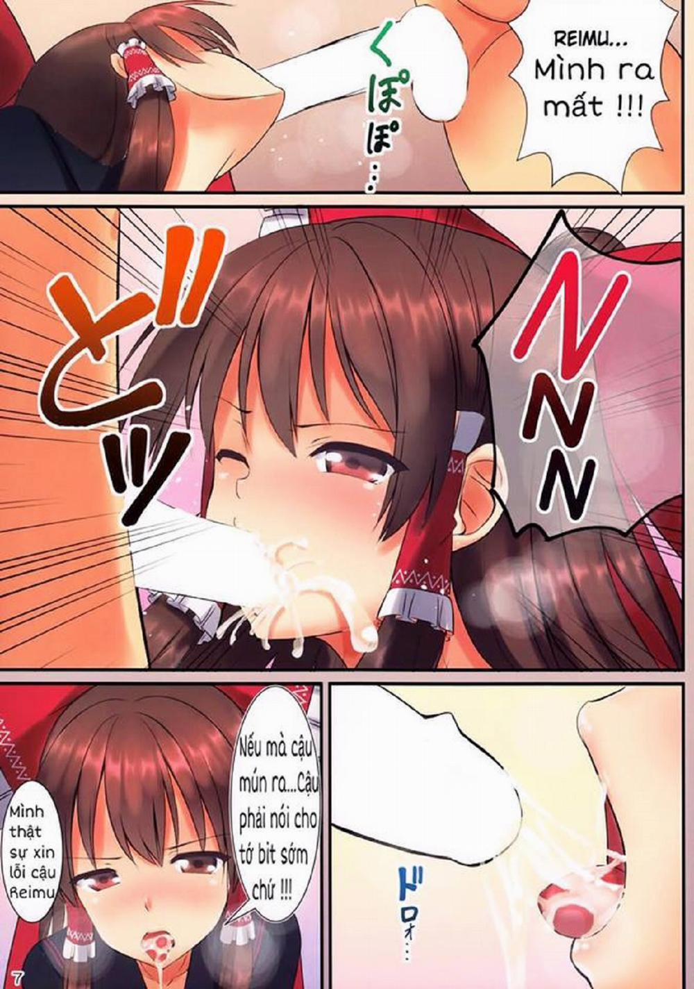 JK Reimu to Kyoushitsu H ~Moshi Hakurei Reimu ga, Tsundere de Hinnyuu na Osananajimi Dattara (Touhou Project) Oneshot [Full Color] trang 8