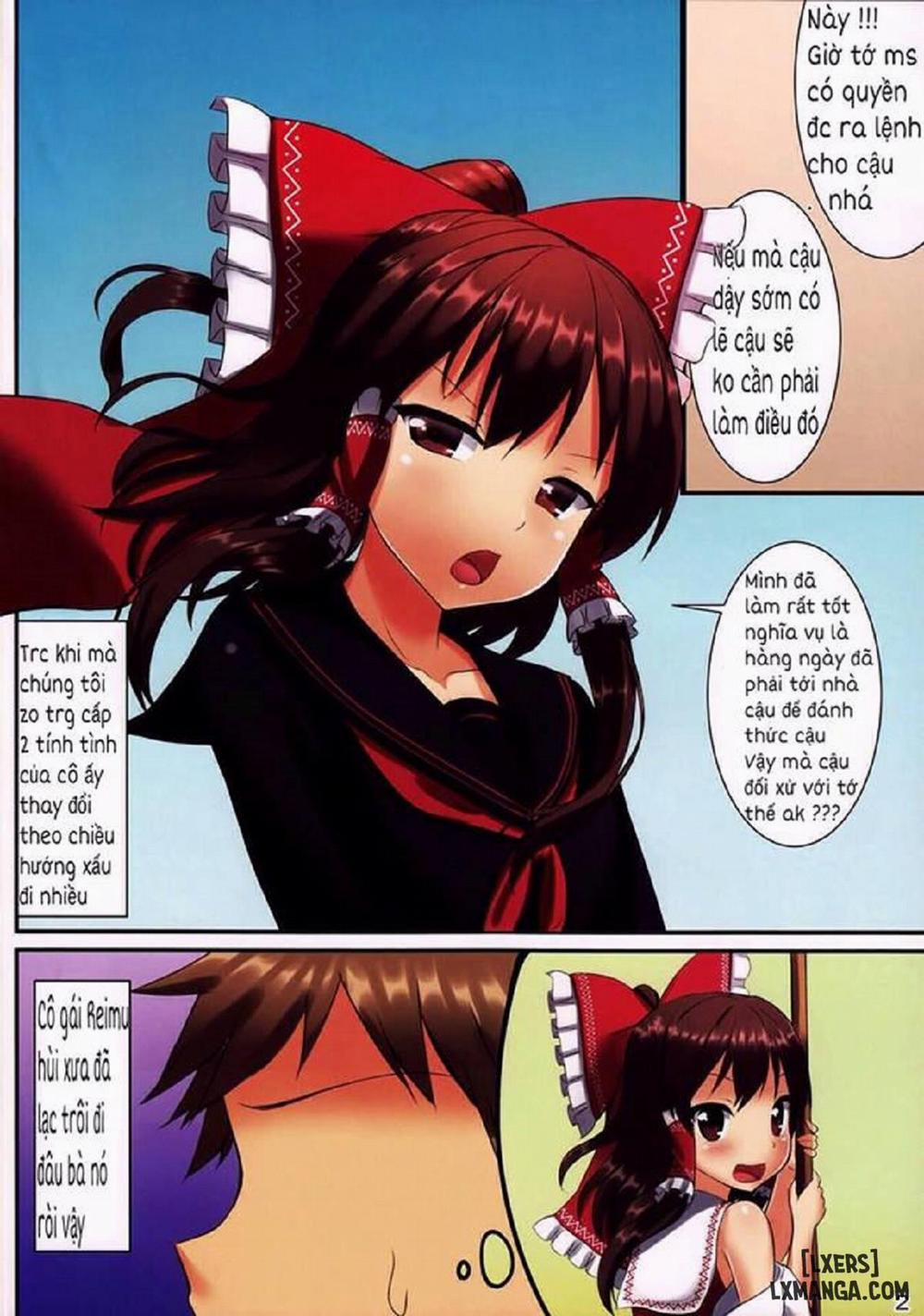 JK Reimu to Kyoushitsu H Oneshot trang 2