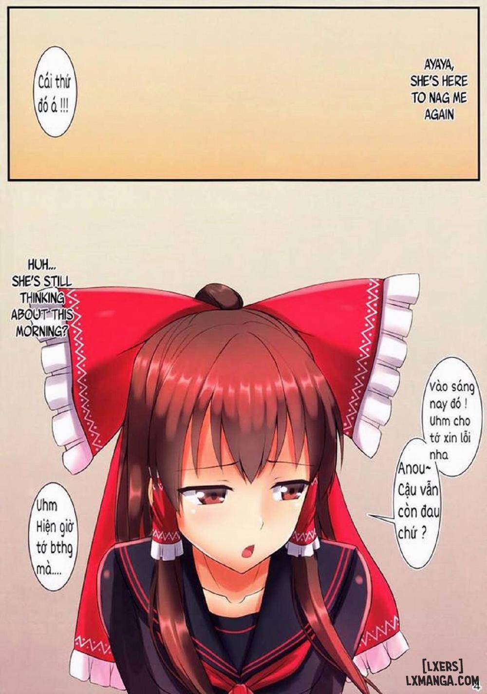 JK Reimu to Kyoushitsu H Oneshot trang 4