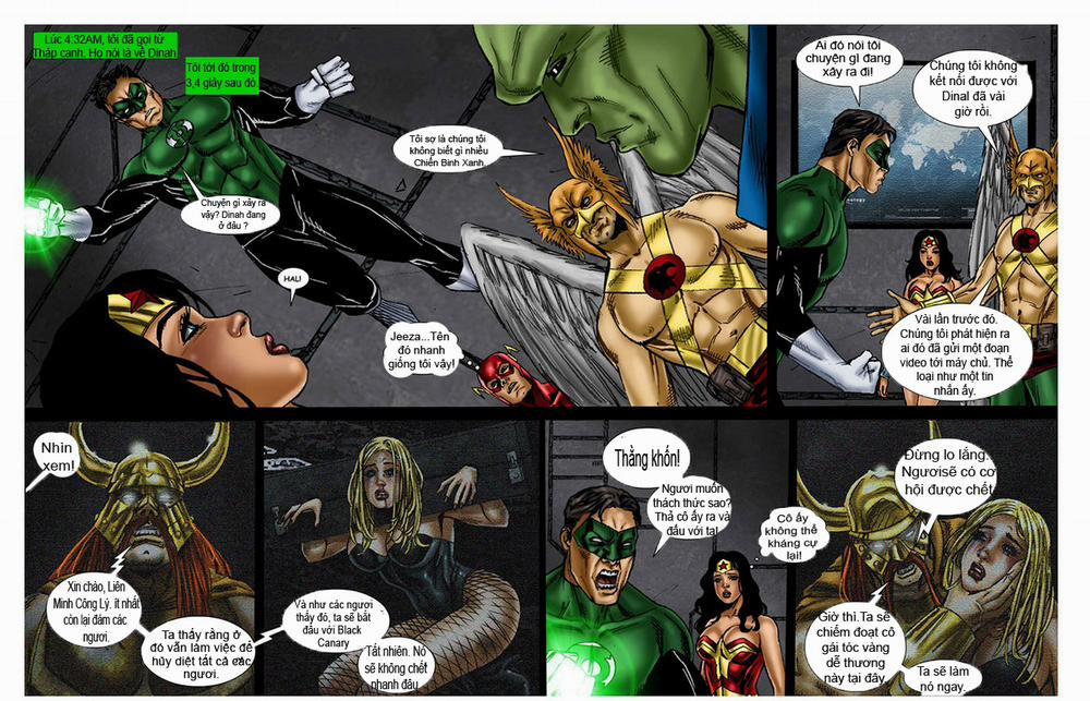 JLA The Return Of The Warlord Oneshot trang 6