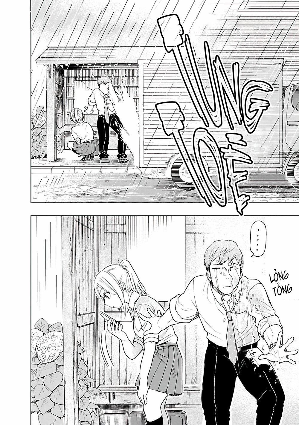 Joshi Kausei 0 Nữ sinh và trú mưa trang 14