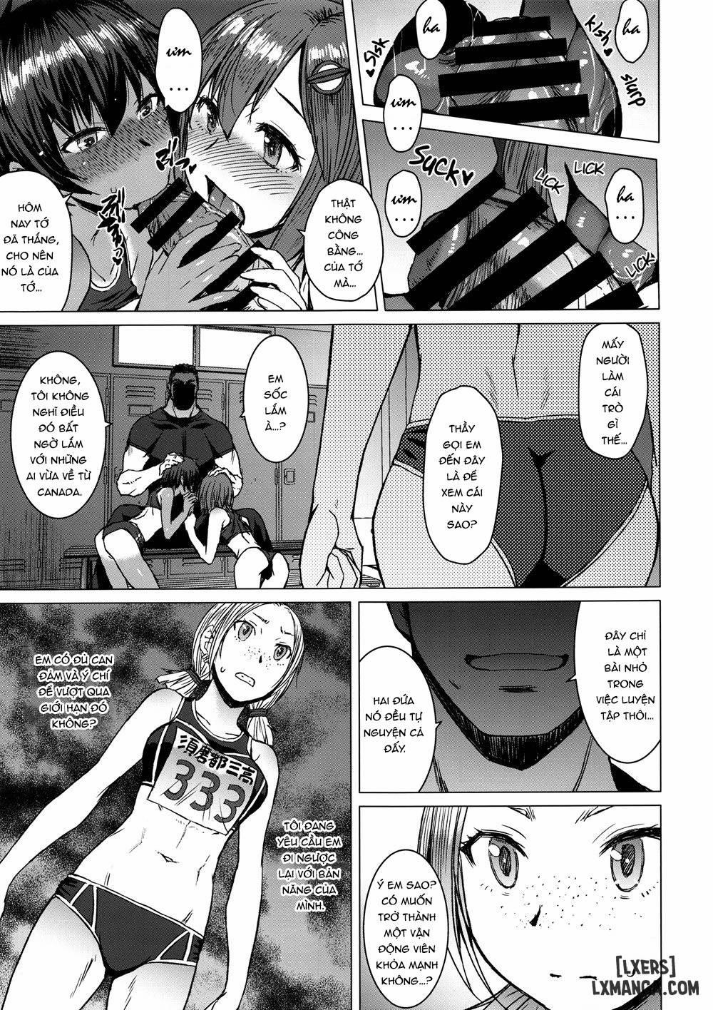 Joshi rikujou koubi 3 Oneshot. trang 7