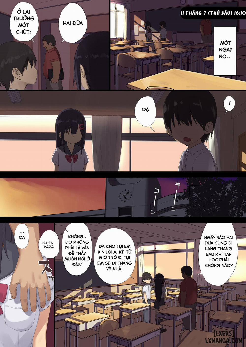 Joshi 〇〇sei wa dansei kyoushi ni NTR reru Oneshot trang 6