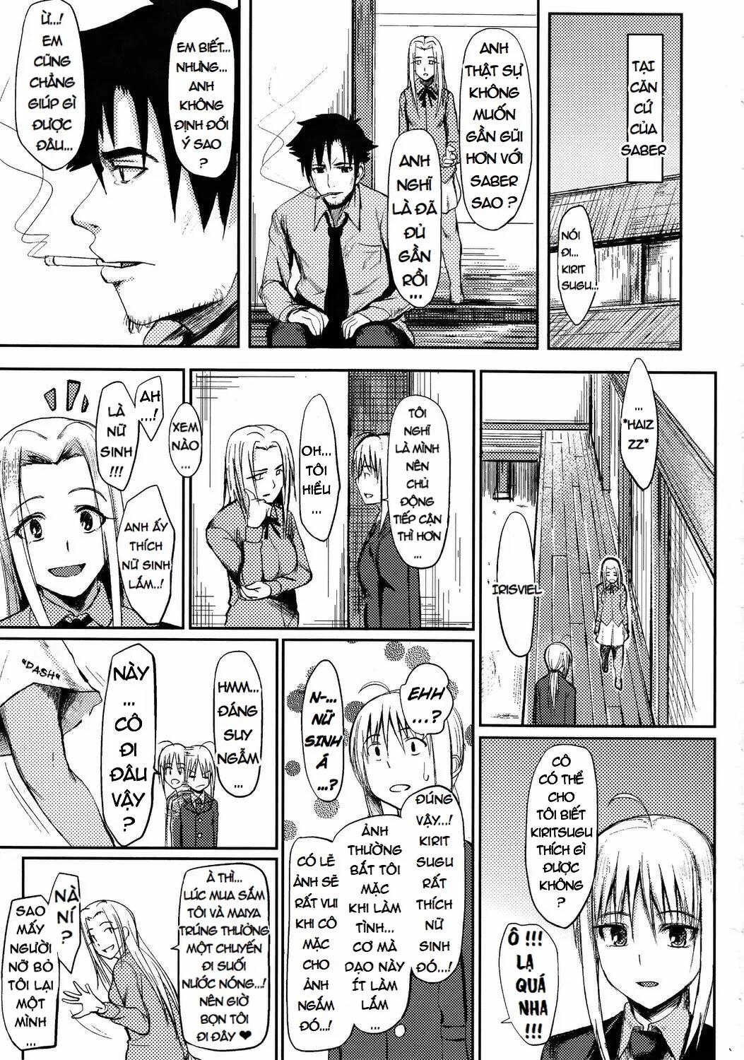 Joshikou Saber (Fate/Zero) OneShot trang 2