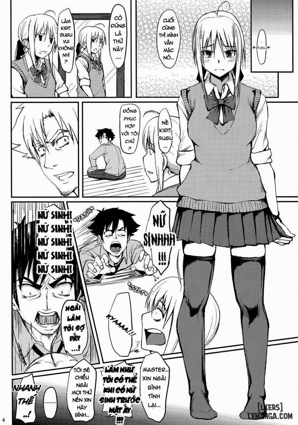 Joshikou Saber Oneshot trang 2